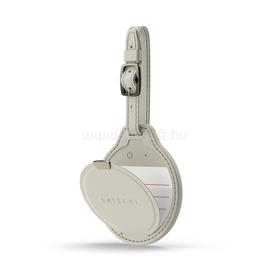 SATECHI Vegan-Leather FindAll Luggage Tag - Sand ST-LFALTW small