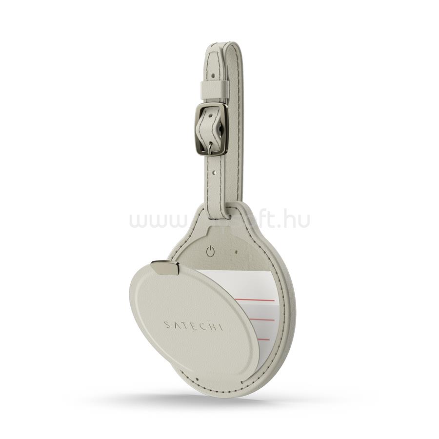 SATECHI Vegan-Leather FindAll Luggage Tag - Sand