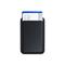 SATECHI Vegan-Leather Magnetic Wallet Stand (iPhone 12/13/14/15 all models) - Black ST-VLWK small