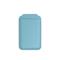 SATECHI Vegan-Leather Magnetic Wallet Stand, Magsafe Compatible - Light Blue AP-MWSB small
