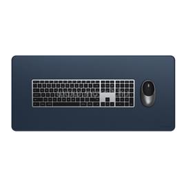 SATECHI Vegan-Leather Premium Desk Mat - Blue ST-LPDMB small