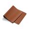 SATECHI Vegan-Leather Premium Desk Mat - Brown ST-LPDMN small