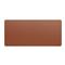 SATECHI Vegan-Leather Premium Desk Mat - Brown ST-LPDMN small