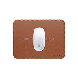 SATECHI Vegan-Leather Premium Mouse Pad - Brown ST-LMPN small