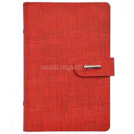 SATURNUS Kalendart L432 műbőr piros gyűrűs kalendárium 22SL432-002 small