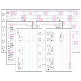 SATURNUS Kalendart S311/F heti beosztású gyűrűs betétlap csomag 23SS311-FEH small