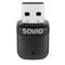SAVIO BT-070 Wi-Fi 6 & Bluetooth adapter (fekete) BT-070 small