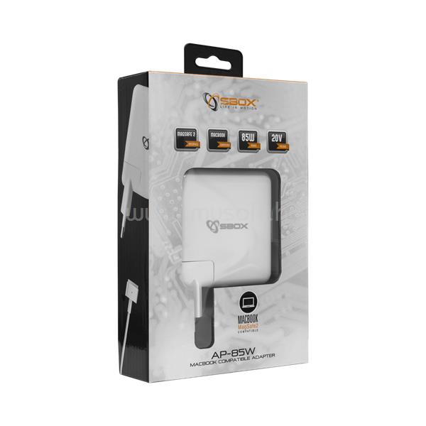 SBOX AP-85W MEGASAFE2 Apple eszközökhöz töltő adapter
