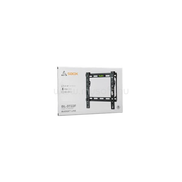 SBOX BL-3722F fali konzol,13-43/33 - 109cm, max.200x200 max.45Kg