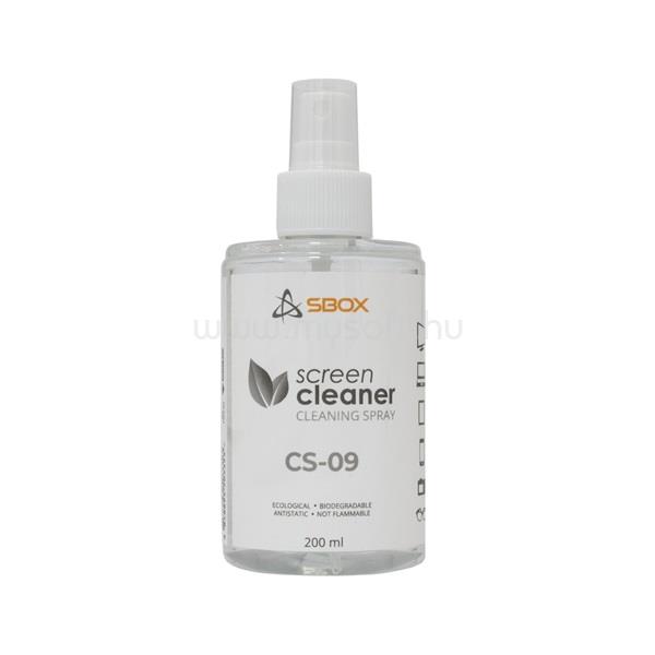 SBOX CS-09 200ml kijelző tisztító folyadék
