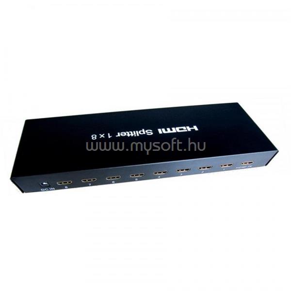 SBOX HDMI-8 8 portos 1.4 HDMI elosztó