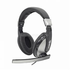 SBOX HS-302 vezetékes headset (fekete-ezüst) SBOX_HS-302 small