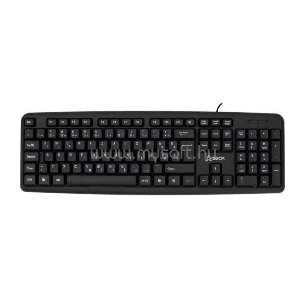 SBOX K-14 vezetékes billentyűzet (magyar, fekete)