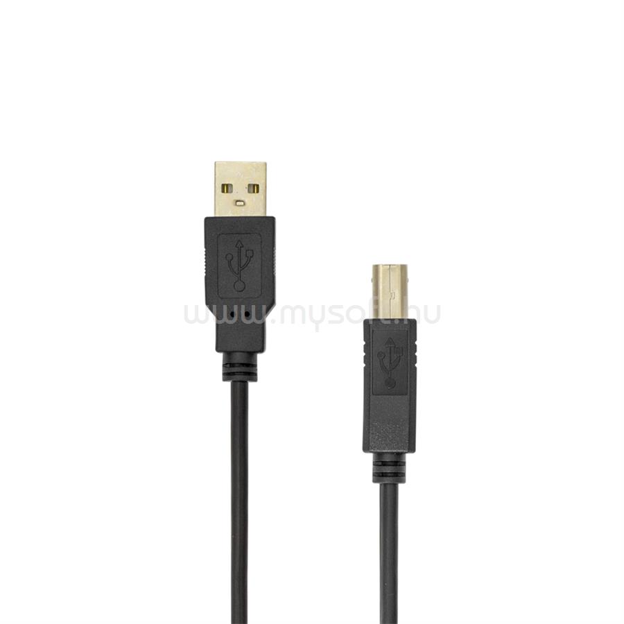 SBOX Kábel, CABLE USB A Male - USB B Male 3 m
