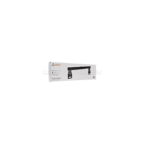 SBOX PLB-1948 FALI KONZOL,43-100 FIX, 800X600MM, 75KG MAX.