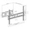 SBOX PLB-3646-2 fali konzol (37-80