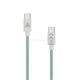 SBOX TYPE-C-1-G 1m 60W Type-C adat- és töltőkábel (zöld) SBOX_TYPE-C-1-G small
