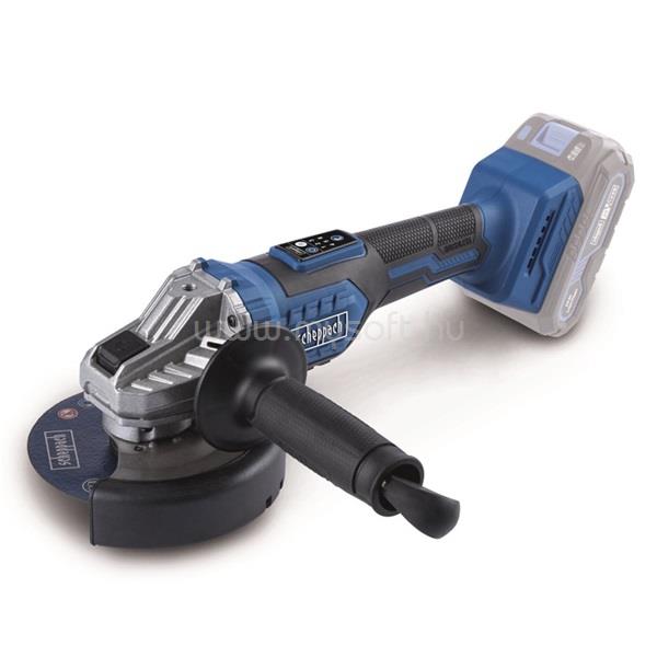 SCHEPPACH BC-AG125-X indukciós motorral, 125 mm - IXES 20 V (akku és töltő nélkül) akkus sarokcsiszoló