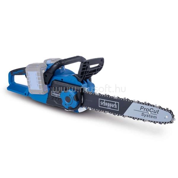 SCHEPPACH BC-CS355DUO-X indukciós motorral 2x20V, IXES 20 V (akku és töltő nélkül) akkus láncfűrész