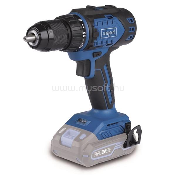 SCHEPPACH BC-DD60-X - akkus 2-sebességes indukciós motorral IXES 20 V (akku és töltő nélkül) fúró/csavarozó