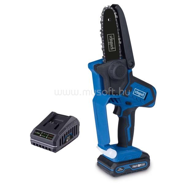SCHEPPACH C-PS100-X-SET S (IXES 20V akkuval és töltővel) akkus ágvágó láncfűrész