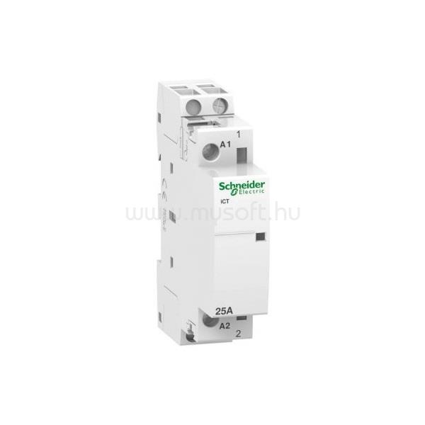 SCHNEIDER A9C20531 25A 250V AC 1-z 220V AC-műk 1mod Acti9 iCT sorolható installációs kontaktor