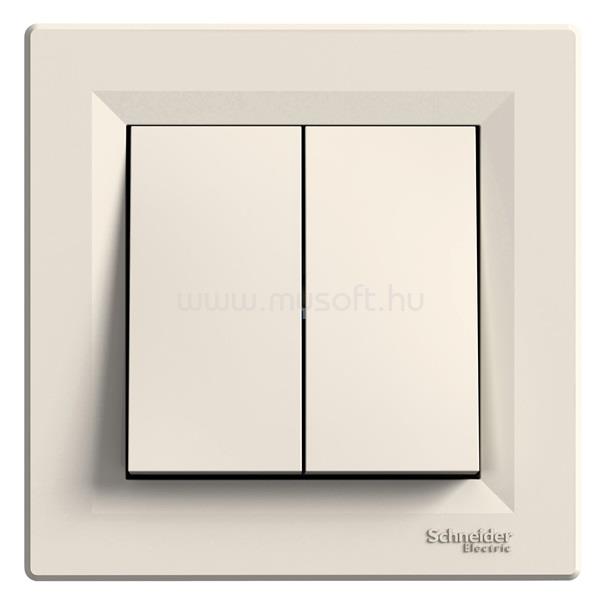 SCHNEIDER EPH0300123 ASFORA rugós bekötésű bézs csillárkapcsoló