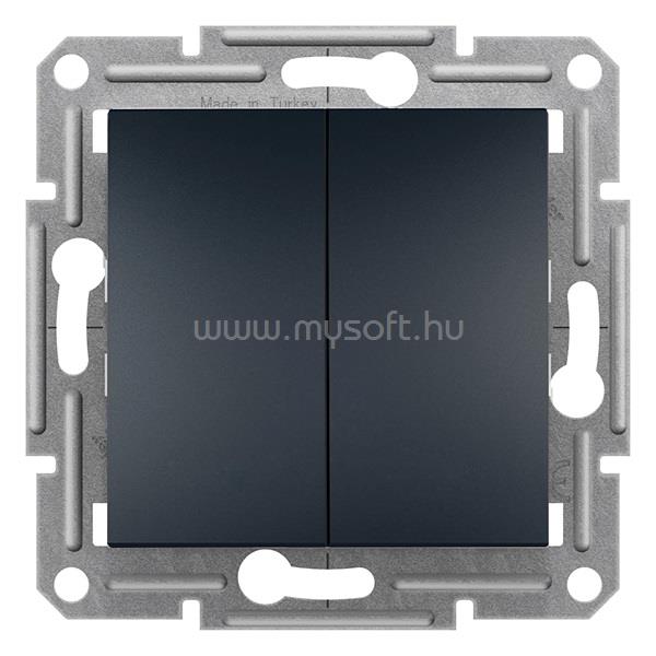 SCHNEIDER EPH0300171 ASFORA rugós bekötésű antracit csillárkapcsoló