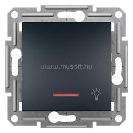 SCHNEIDER EPH1800171 ASFORA jelzőfényes/lámpajel/rugós bekötés/antracit egypólusú nyomó SCHNEIDER_EPH1800171 small