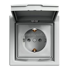 SCHNEIDER EPH3100361 ASFORA GYV/csapfedeles/IP44 alumínium 2P+F csatlakozóaljzat SCHNEIDER_EPH3100361 small