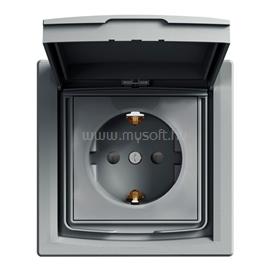 SCHNEIDER EPH3100362 ASFORA GYV/csapfedeles/IP44 acél 2P+F csatlakozóaljzat SCHNEIDER_EPH3100362 small