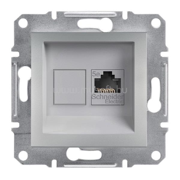 SCHNEIDER EPH4300161 ASFORA alumínium 1xRJ45 Cat5e UTP aljzat