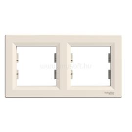 SCHNEIDER EPH5800223 ASFORA vízszintes bézs kettes keret SCHNEIDER_EPH5800223 small