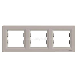 SCHNEIDER EPH5800369 ASFORA vízszintes bronz hármas keret SCHNEIDER_EPH5800369 small