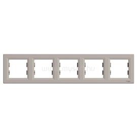 SCHNEIDER EPH5800569 ASFORA vízszintes bronz ötös keret SCHNEIDER_EPH5800569 small