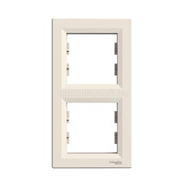 SCHNEIDER EPH5810223 ASFORA függőleges bézs kettes keret SCHNEIDER_EPH5810223 small