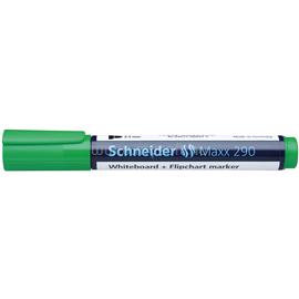 SCHNEIDER Tábla- és flipchart marker 2-3mm, kerek végű Schneider Maxx 290 zöld SCHNEIDER_36353 small
