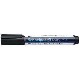 SCHNEIDER Tábla- és flipchart marker 2-5mm, vágott végű Schneider Maxx 293 fekete SCHNEIDER_36355 small