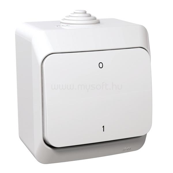 SCHNEIDER WDE000520 CEDAR PLUS IP44/fehér kétpólusú kapcsoló
