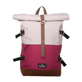 SCHNEIDERS Hátizsák ergonomikus Popcorn & Fresh Pink Roll Top by Walker SCHNEIDERS_60808 small