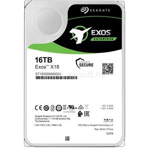 SEAGATE HDD 16TB 3.5" SATA 7200RPM 256MB 512E EXOS X18