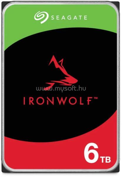 SEAGATE HDD 6TB 3.5" SATA 5400RPM 256MB IRONWOLF NAS