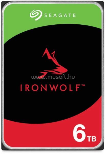 SEAGATE HDD 6TB 3.5" SATA 256MB IRONWOLF NAS