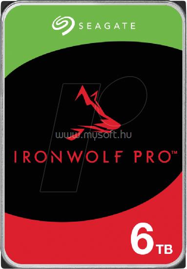 SEAGATE HDD 6TB 3.5" SATA 7200RPM IRONWOLF PRO ENTERPRISE NAS