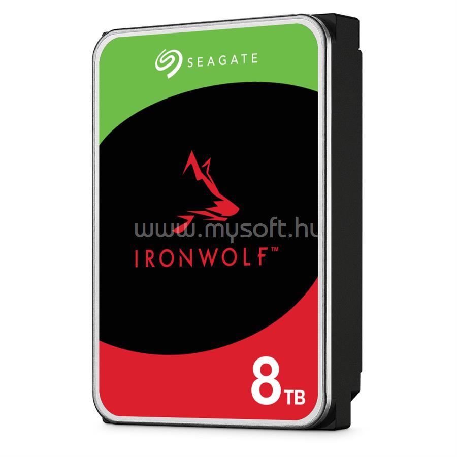 SEAGATE HDD 8TB 3.5" SATA 5400RPM 256MB IRONWOLF NAS