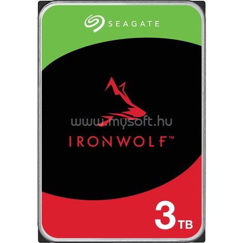 SEAGATE HDD 3TB 3.5" SATA 256MB IRONWOLF NAS