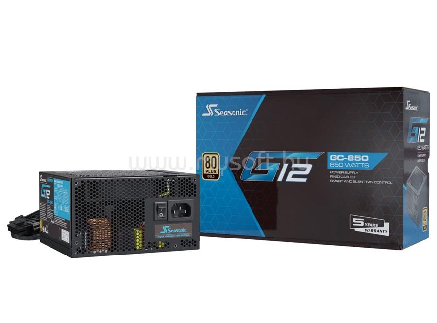 SEASONIC 850W 80+ Gold G12 GC
