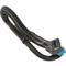 SEASONIC Power 12pin PCIe -> Power 16pin PCIe 12VHPWR F/F tápkábel 0.7m fekete egyenes/90° (600W) WA2V16161BW small