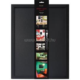 SECURIT 30x40cm lakkozott fekete krétatábla + krétamarker C14152 small