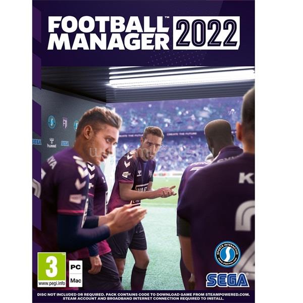 SEGA Football Manager 2022 PC játékszoftver